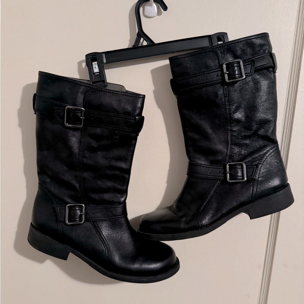 Kenneth Cole Reaction Women’s Leather Boots Size 9.5